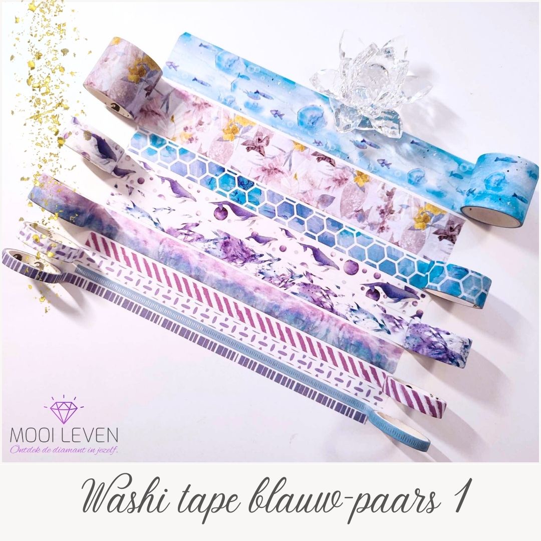 Washi Tape set 10 stuks