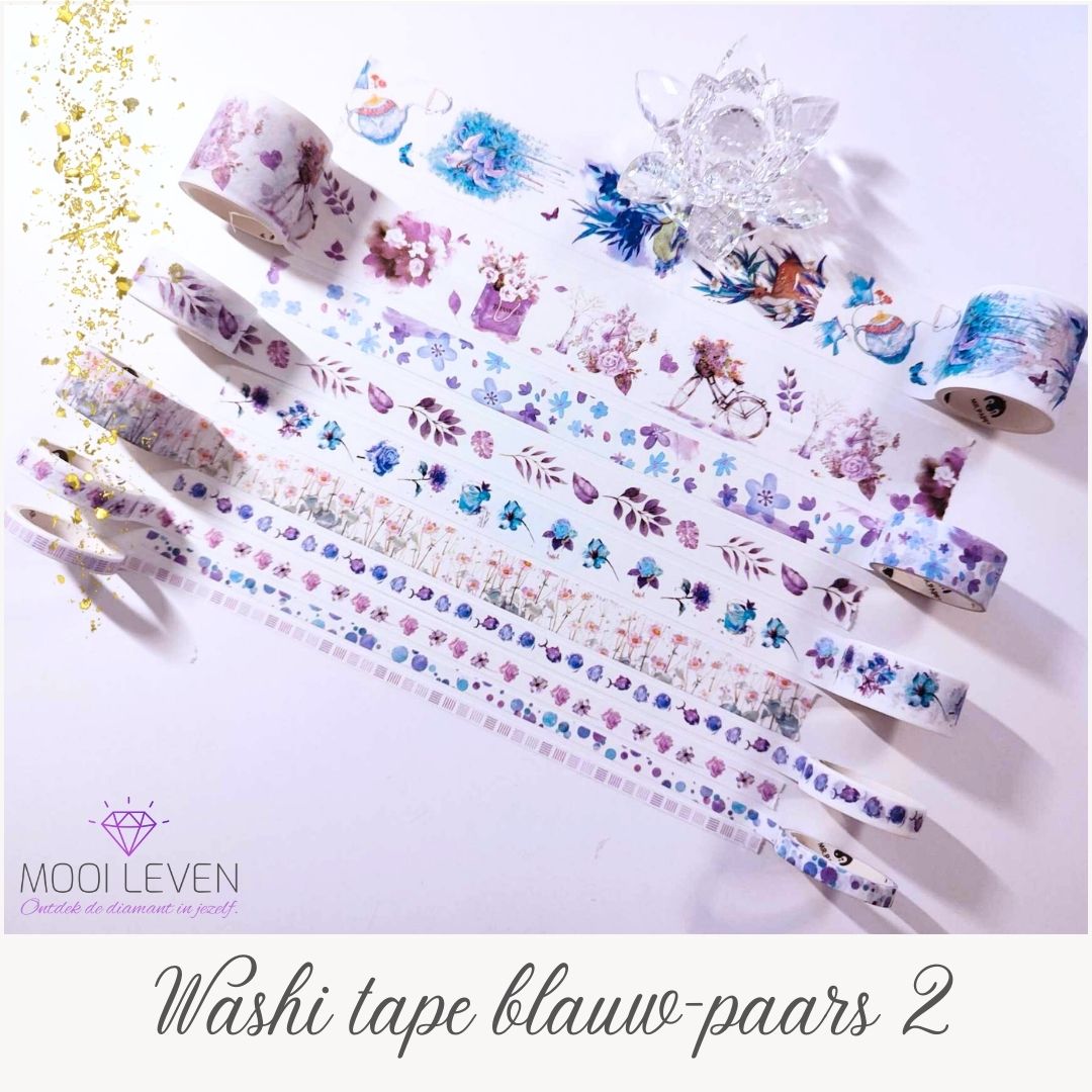 Washi Tape set 10 stuks