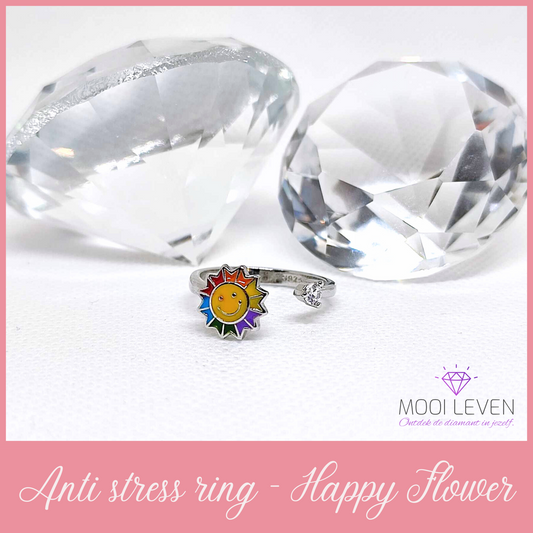 Anti Stress Ring - Happy Flower