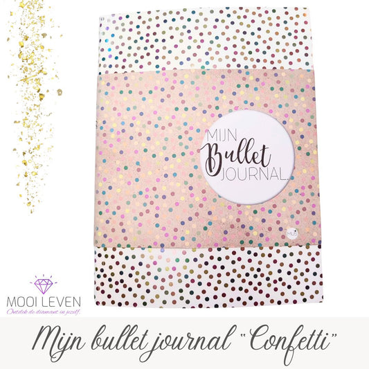 Mijn Bullet Journal "confetti"